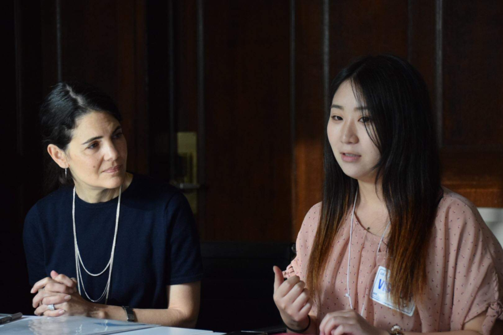 アメリカで開催した語り部